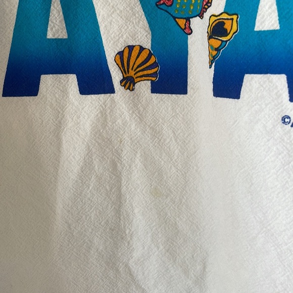 VINTAGE 2001 RARE Peer Wear Coasta Maya 100% Cotton Pullover Made in Mexico Sz M - Picture 5 of 7